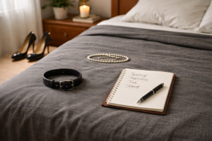 Bedroom Collar & Heels